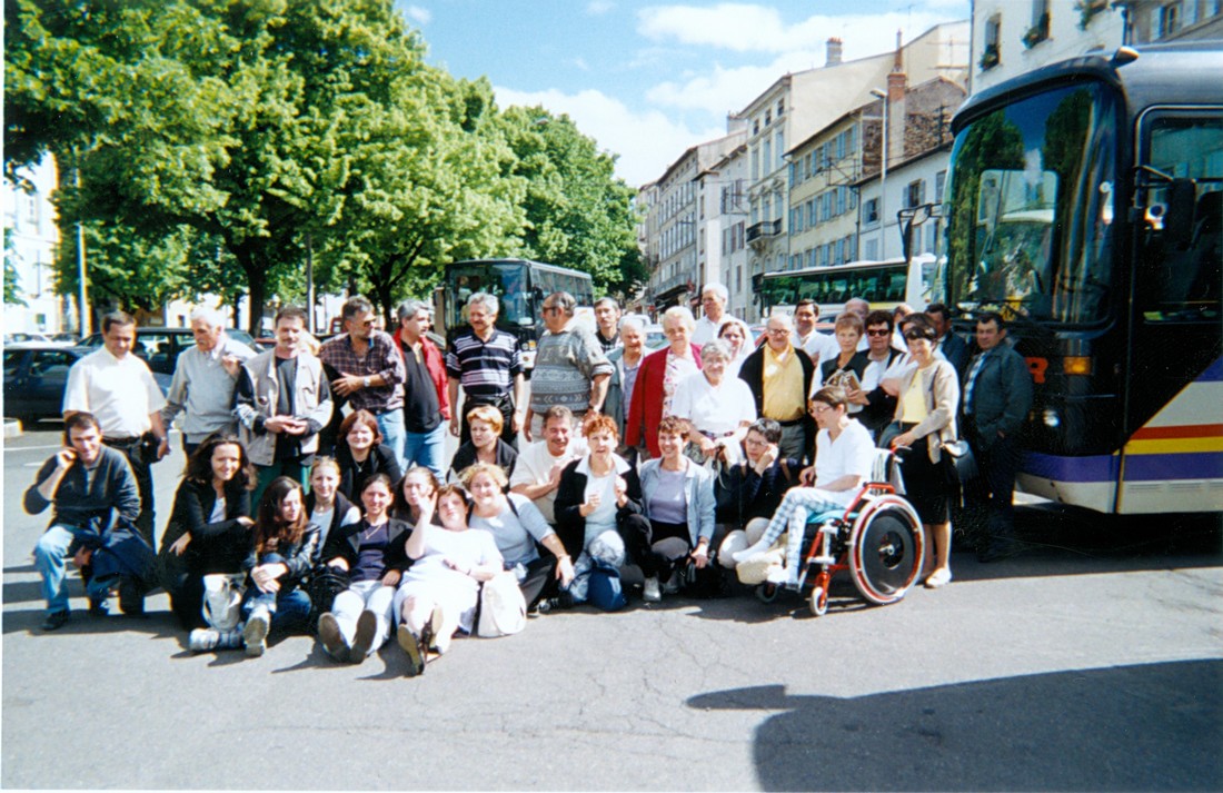 Photo du groupe au Puy en Velay